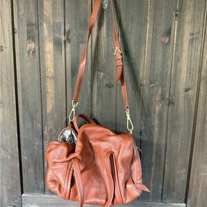 Vera Bradley Rich Brown Crossbody Bag